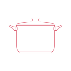 Objects Cooking Pots Ikea Annons Pot 10 Qt Sketch Style Svg Vector, Free Vectors File